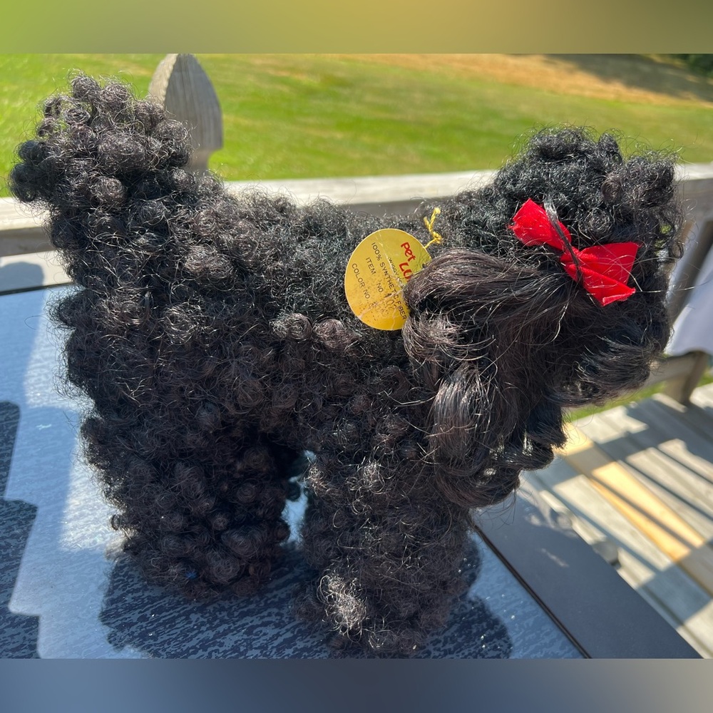 Vintage Pet Lulu Wiggy Poodle Dog